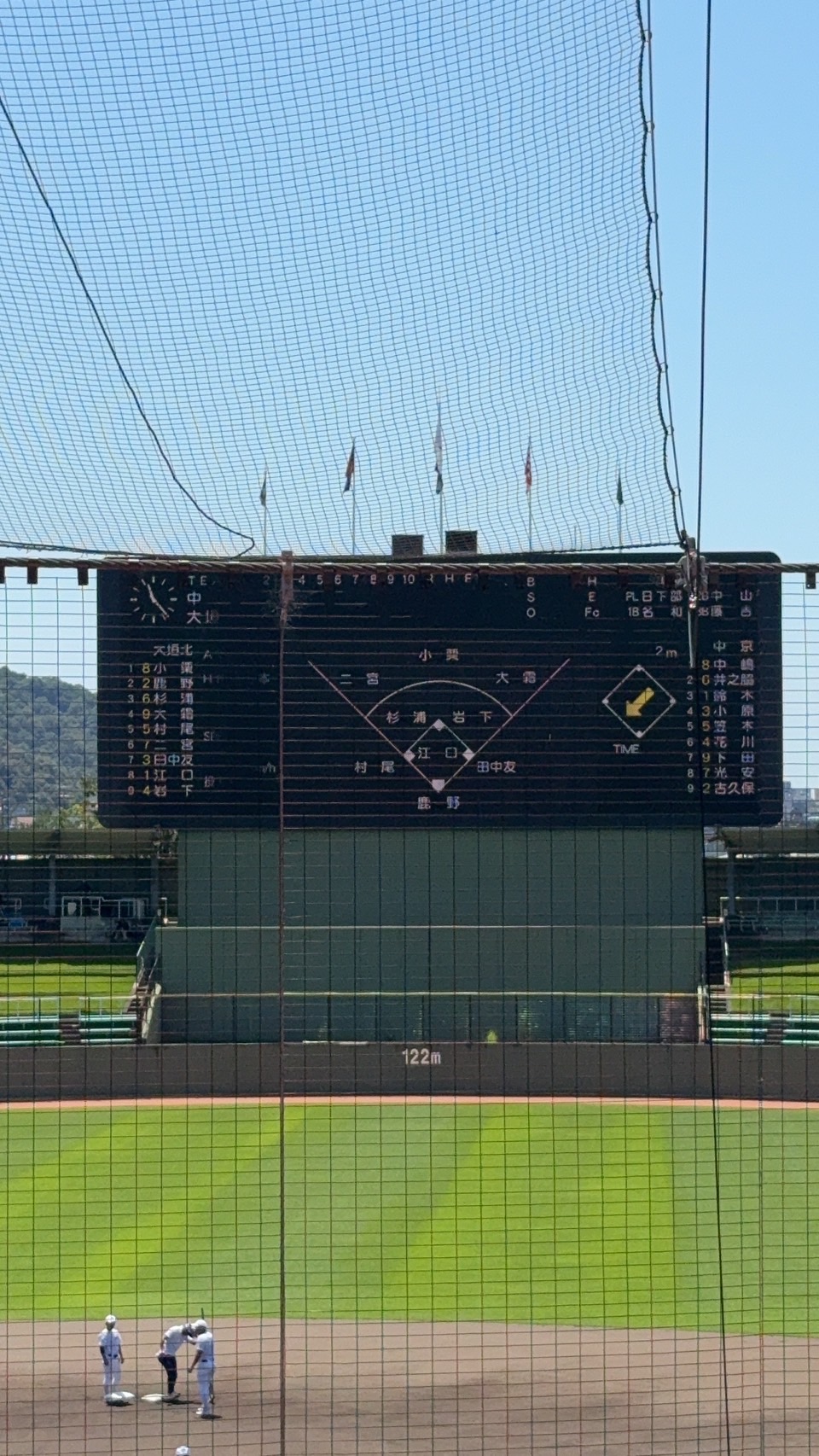 第107回全国高校野球選手権岐阜大会準々決勝戦　対　大垣北高校